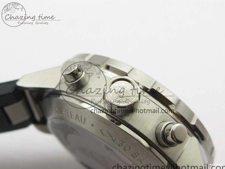 MIROTIME 1224 Aquatimer Chrono IW376803 V6F 1:1 Best Edition Blue Dial on Ruber Strap A Neat 7083